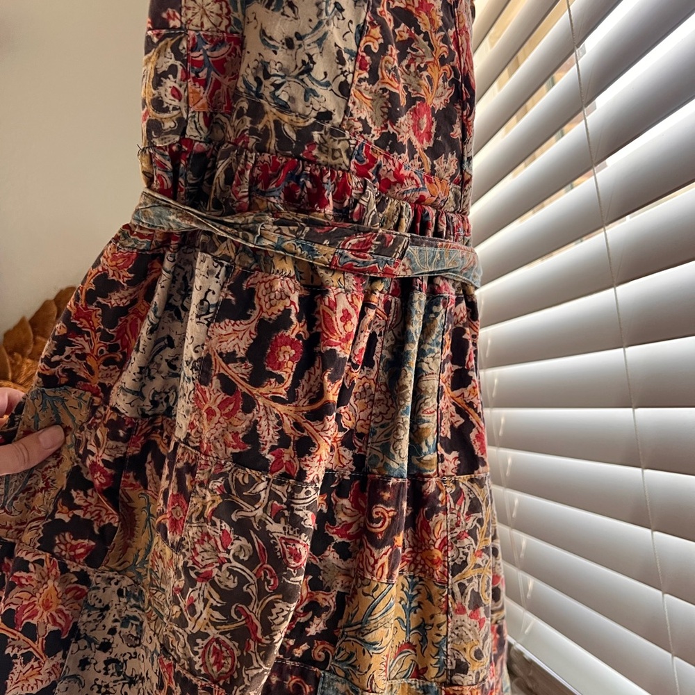 Tommy Hilfiger Red and Black Floral Dress - Picture 5 of 6